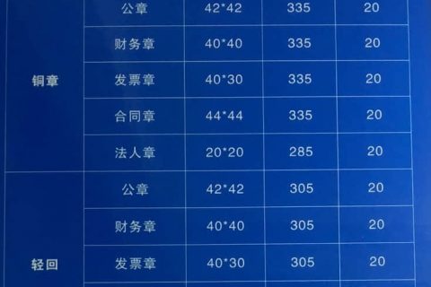 拉薩刻公章需要什么資料，多少錢(qián)一個(gè)，要多久？刻制全套印章又要多少錢(qián)？